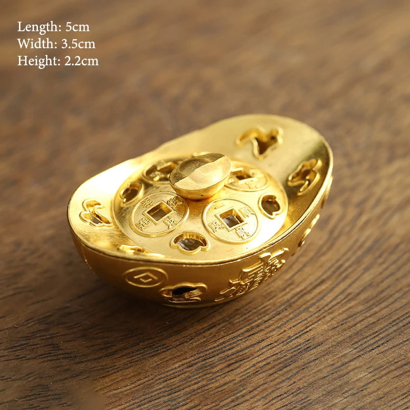 Vintage Alloy Incense Burner Stick Holder – Mini Hollow Censer