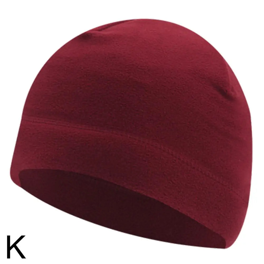 Polar Fleece Beanie Cap – Windproof Winter Ski & Cycling Hat Fleece Beanie Cap Richie's K