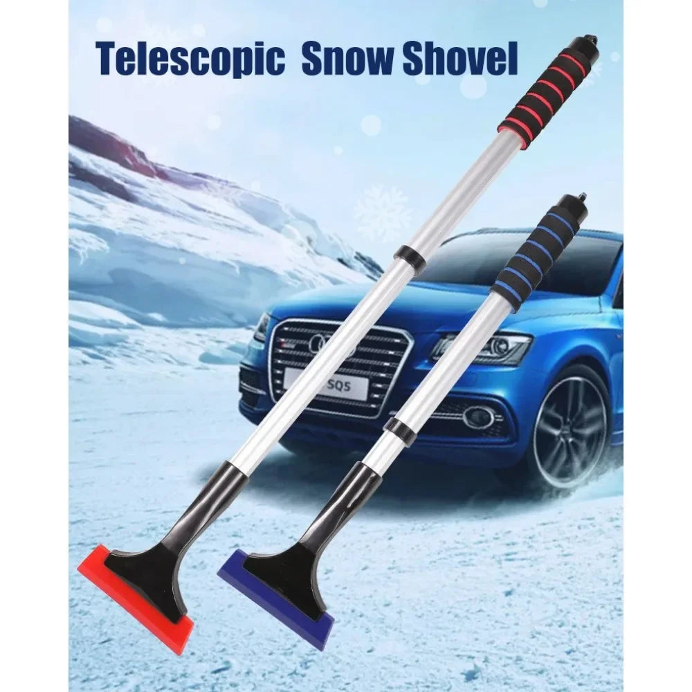 TOTNEND Telescopic Car Snow Shovel & Ice Scraper Tool Car Snow Scraper Richie's