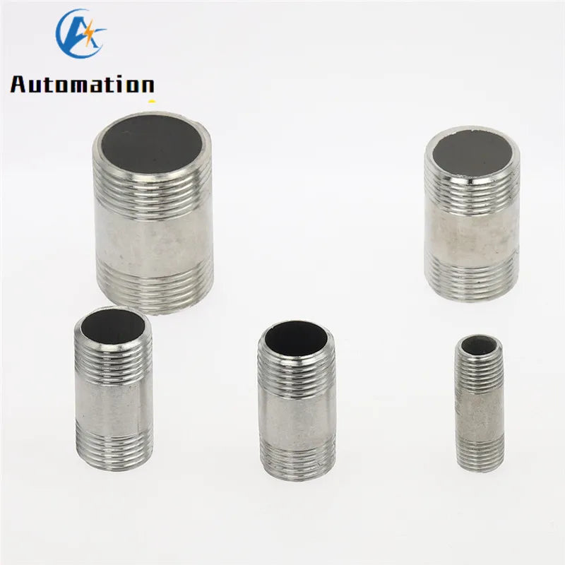 SS304 Male x Male Threaded Pipe Fitting | 1/4"–1-1/2" Sizes Pipe Fitting Adapter Richie's