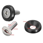 20pcs M6x15mm CNC Aluminum Fender Washer Bolt Engine Bay Kit Automotive Dress Up Bolts Richie's