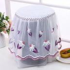 Pastoral Lace Embroidery Dust Cover for Air Fryer & Rice Cooker Appliance Dust Cover Richie's Dandelion-4