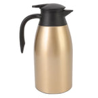 2L Stainless Steel Vacuum Insulated Coffee & Tea Pot Vacuum Insulated Carafe Richie's Gold