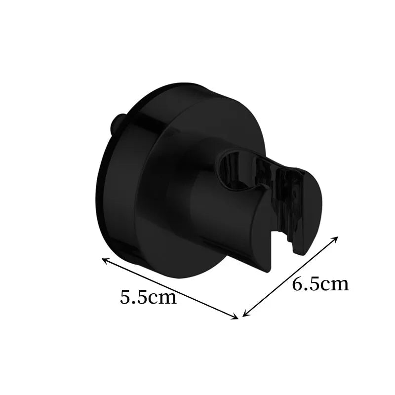 Universal Suction Cup Shower Head Holder – Wall Mount Bracket Shower Head Holder Richie's black