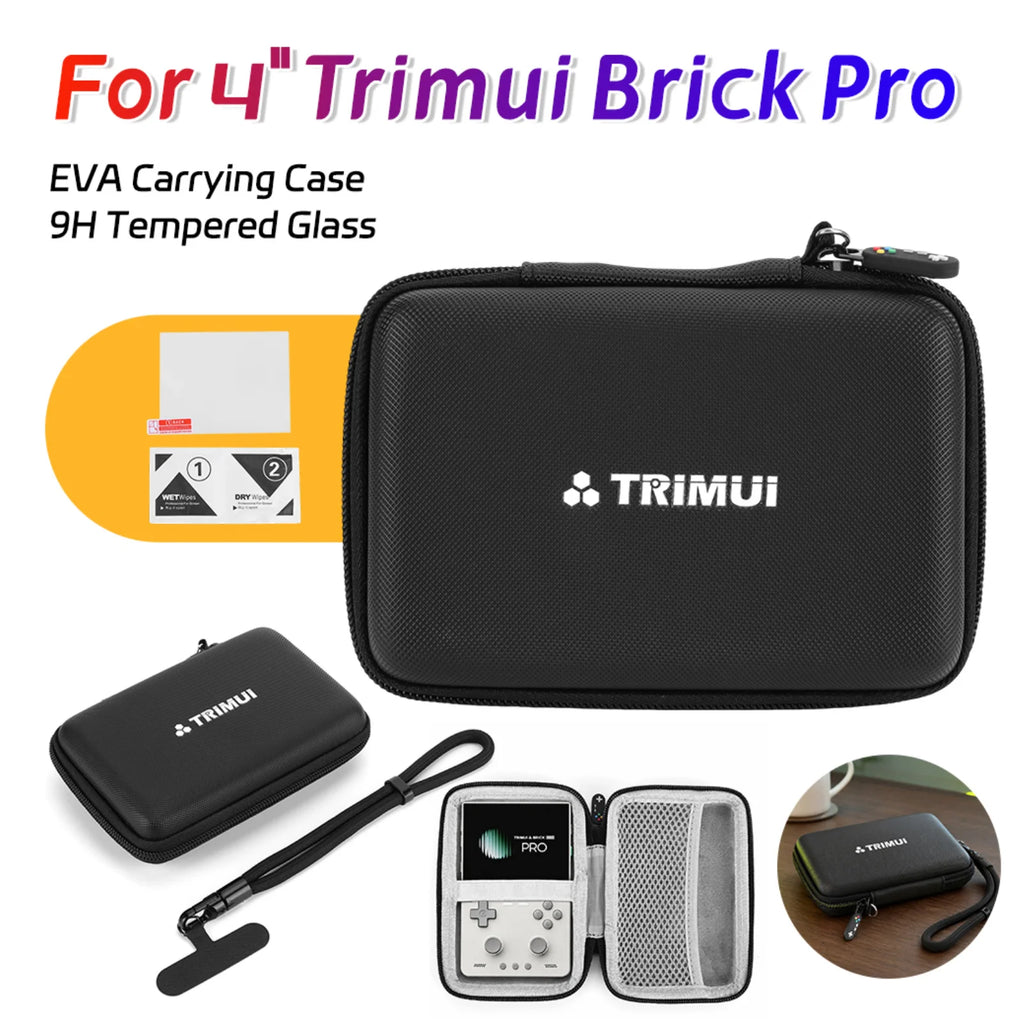 Hard Shell Travel Case for Trimui Brick Pro Game Console Game Console Case Richie's