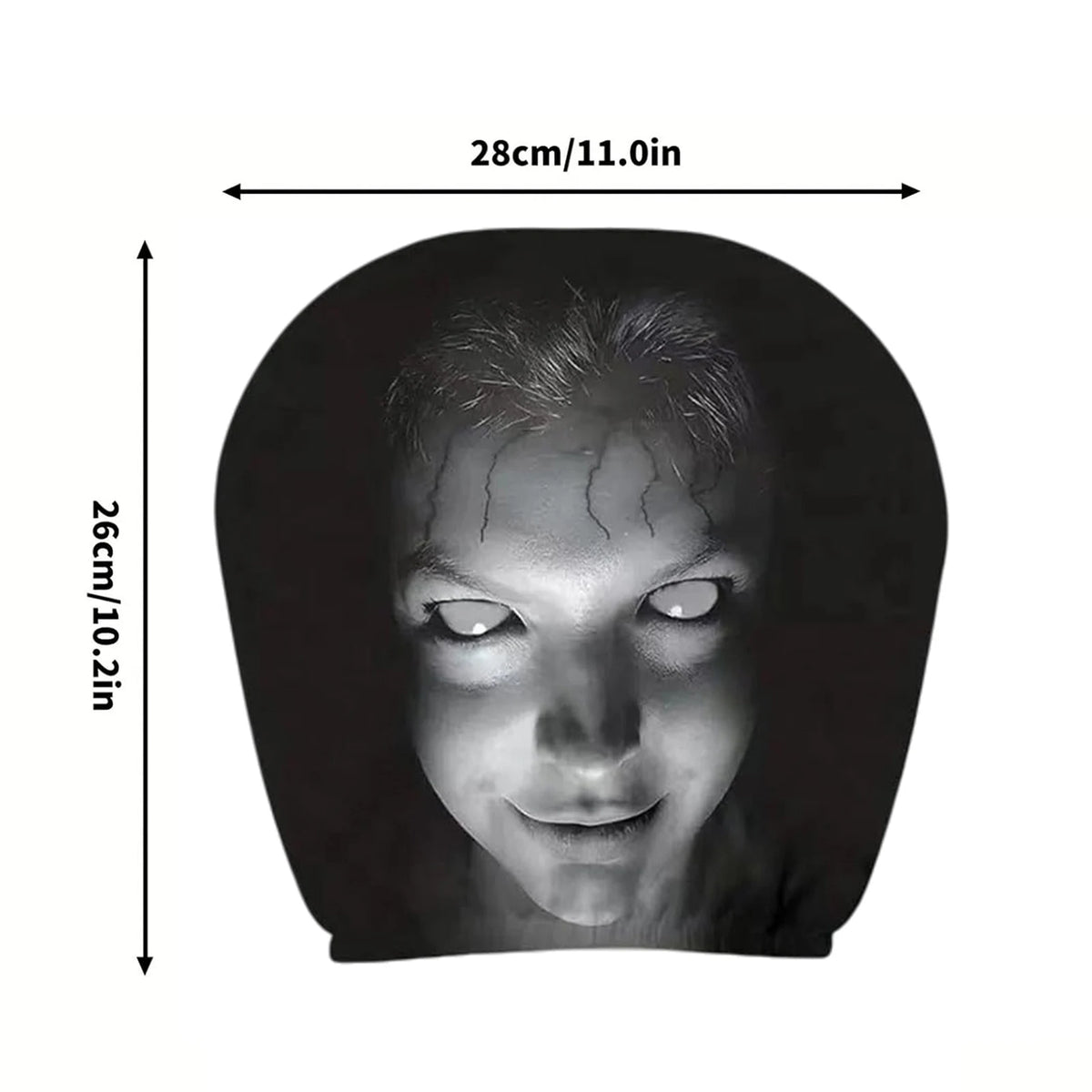 Halloween Scary Face Car Headrest Covers – 2-6 Pcs Universal Car Headrest Covers Richie's