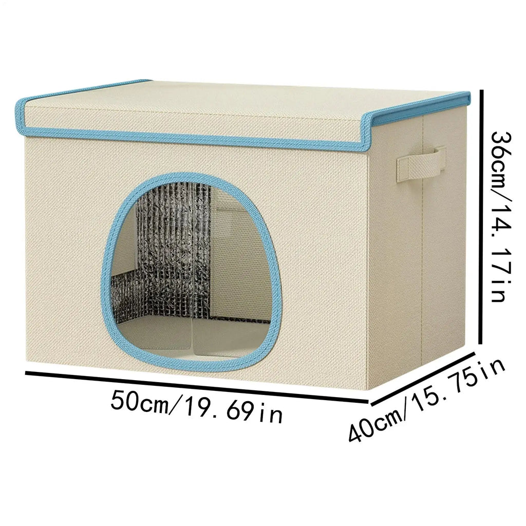 Cooling Cat House & Dog Nest with 6 Ice Packs | Indoor/Outdoor Pet Cooling House Richie's