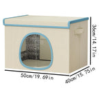 Cooling Cat House & Dog Nest with 6 Ice Packs | Indoor/Outdoor Pet Cooling House Richie's