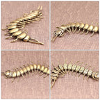 Brass Centipede Tea Pet Ornament | Tea Tray Décor Figurine Tea Pet Ornament Richie's