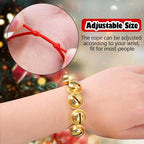 Adjustable Christmas Bell Charm Bracelet Set | Holiday Gift Charm Bracelet Set Richie's