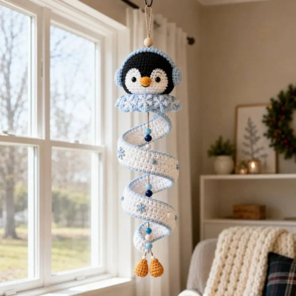 DIY Crochet Spiral Ornament Kit – Holiday Yarn Craft Set Crochet Craft Kit Richie's 1