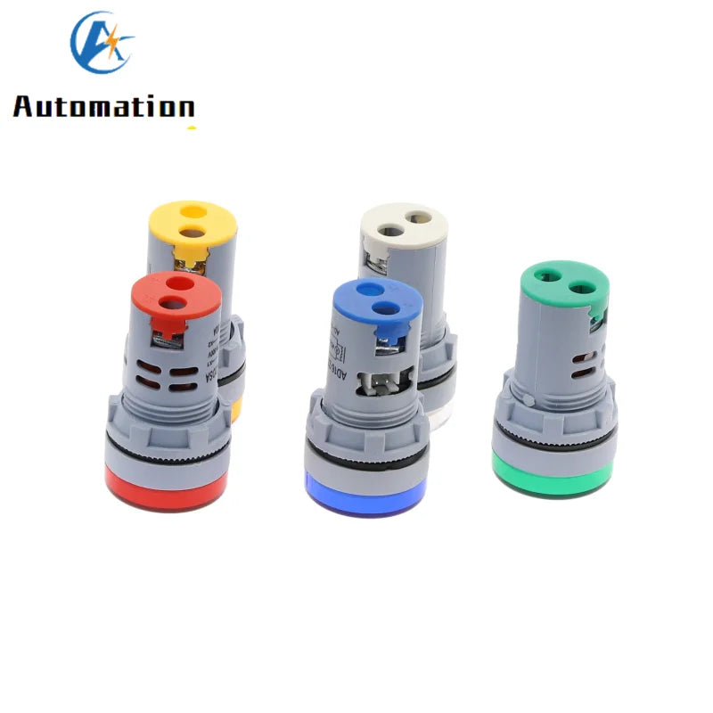 10pc 22MM Digital Ammeter Voltage Panel Meter LED AC 20-500V Digital Panel Meter Richie's