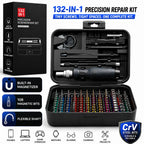 132-in-1 Precision Screwdriver Set | 108 Magnetic Bits Kit Precision Screwdriver Set Richie's