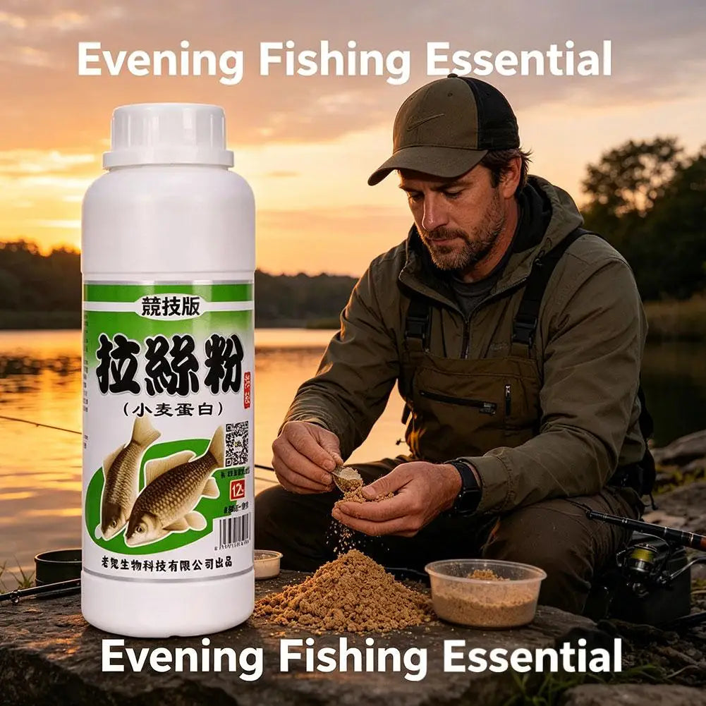 Wheat Protein Fishing Bait Additive Fiber Powder 250g Fishing Bait Additive Richie's