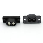 C8 Male Socket & C7 Female Plug Set | AC 250V 2.5A Figure-8 Power Connector Set Richie's