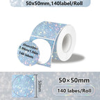 Thermal Label Paper for Phomemo M110 M200 M220 – Bekia Stickers Thermal Label Paper Richie's 50x50 gypsophila
