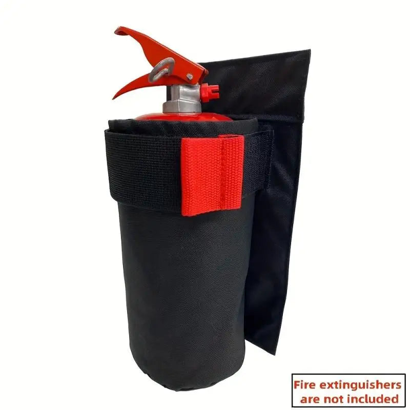 Oxford Fabric Car Fire Extinguisher Holder & Trunk Storage Bag Car Storage Organizer Richie's