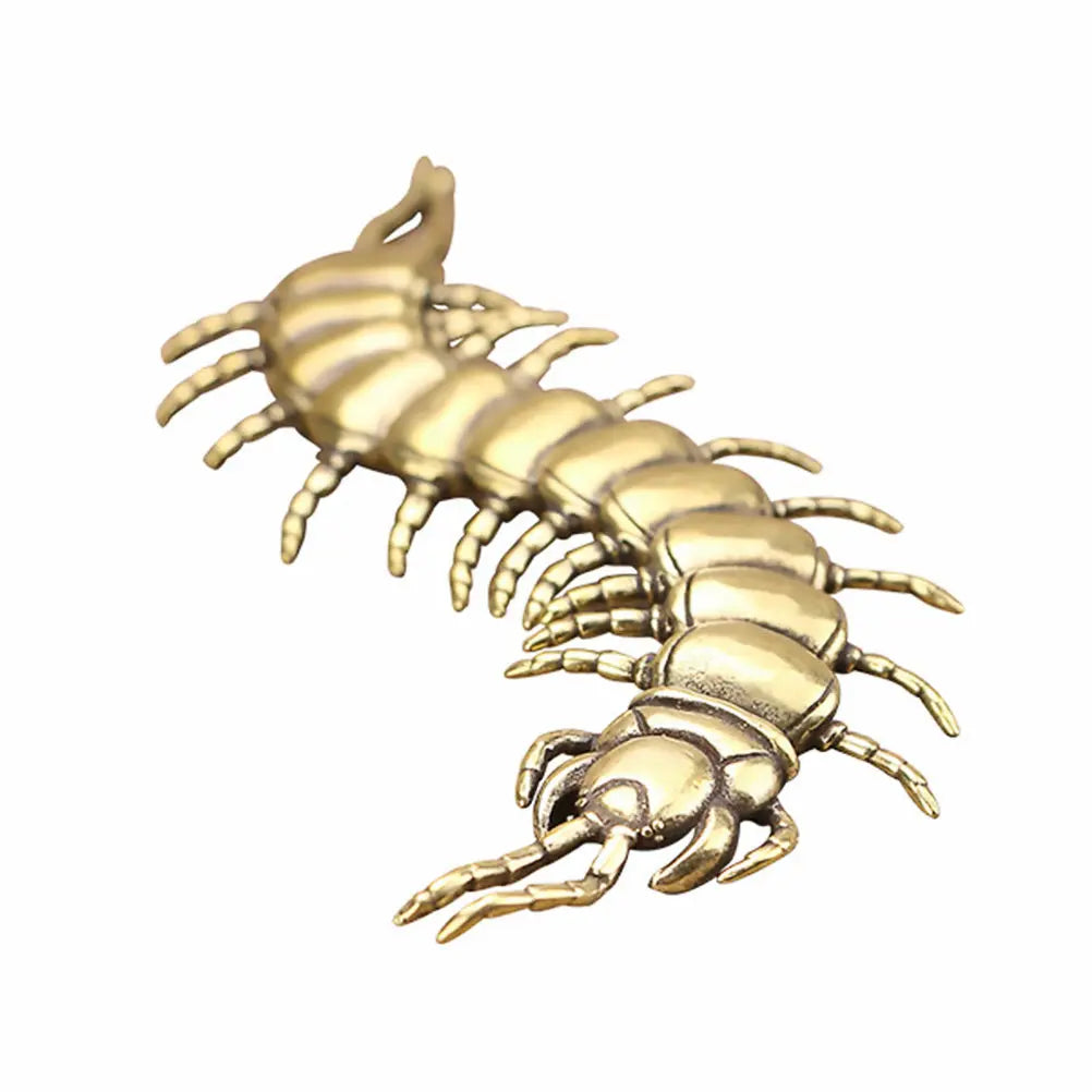Brass Centipede Tea Pet Ornament | Tea Tray Décor Figurine Tea Pet Ornament Richie's