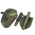 Folding Military Shovel & Pickaxe – Multifunctional Camp Tool Folding Camp Shovel Richie's army green
