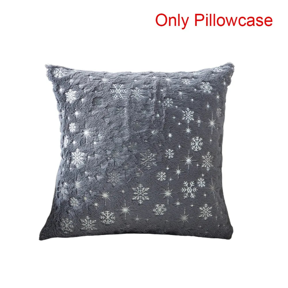 Christmas Throw Pillow Cover – Festive Plush Cushion Slipcover Throw Pillow Cover Richie's Style 5
