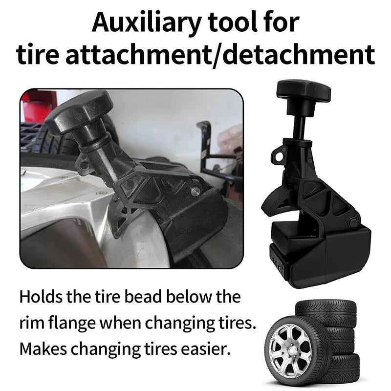 Hands-Free Tyre Changer Clamp – Drop Center Tool w/ Spacer Tyre Changer Tool Richie's