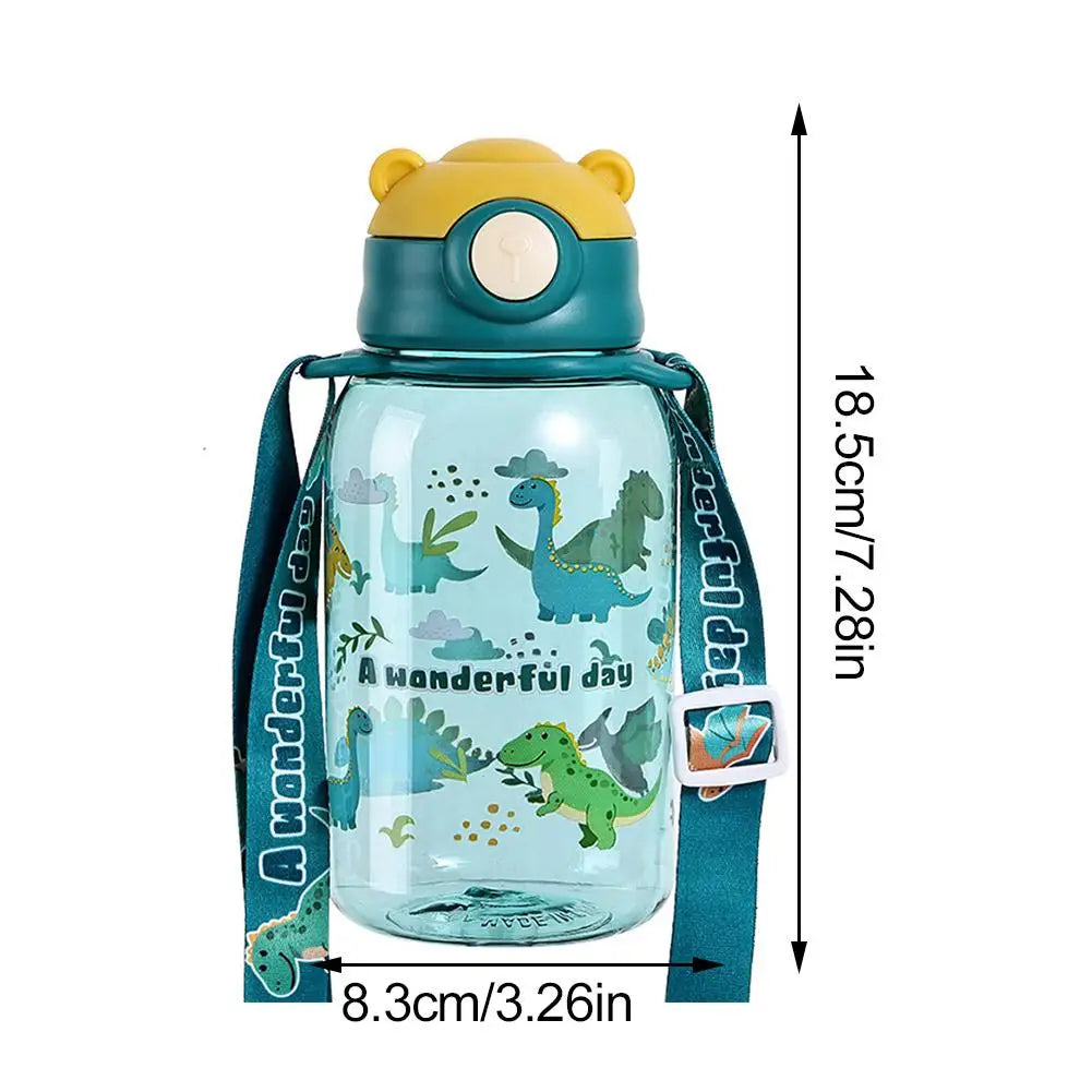 Kids BPA-Free Water Bottle with Straw 650ml – Leakproof Kids Water Bottle Richie's