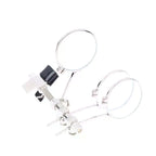 Clip-On Triple Lens Loupe Magnifier 10X 15X 20X for Jewelers Clip-On Loupe Magnifier Richie's