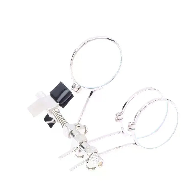Clip-On Triple Lens Loupe Magnifier 10X 15X 20X for Jewelers Clip-On Loupe Magnifier Richie's
