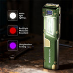 Mini Tactical EDC LED Flashlight – Rechargeable, Digital Display Tactical LED Flashlight Richie's