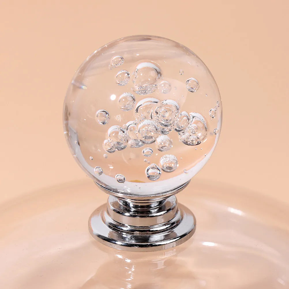 6-Pack Crystal Bubble Ball Cabinet Knobs & Dresser Handles Cabinet Knobs Richie's