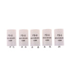 5-Pack Fluorescent Light Starters AC220-240V 4-80W CE RoHS Fluorescent Starter Richie's White
