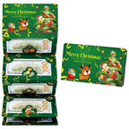 Santa Claus Christmas Cash Gift Envelope – 10 Slots Christmas Gift Envelope Richie's Green 14x16cm