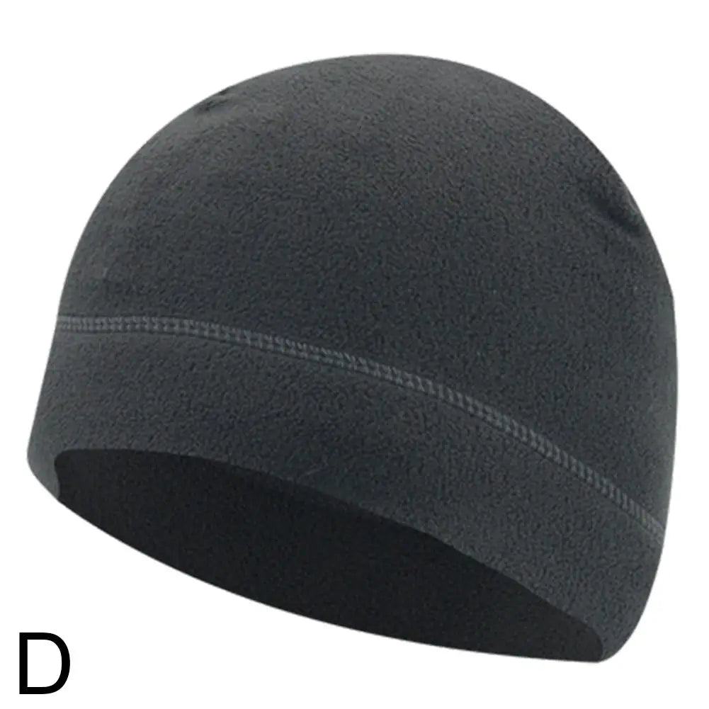 Polar Fleece Beanie Cap – Windproof Winter Ski & Cycling Hat Fleece Beanie Cap Richie's D
