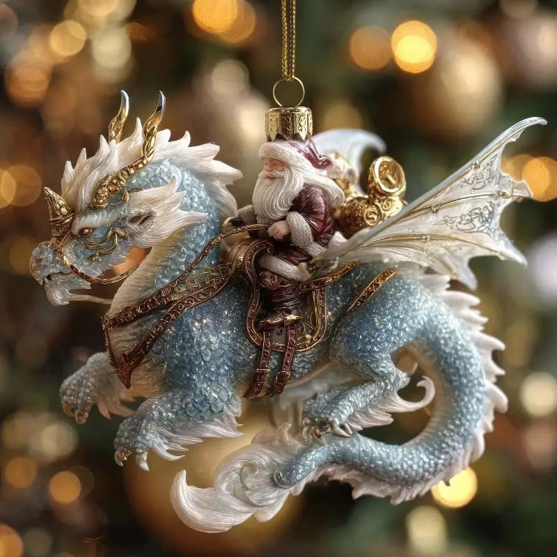 Animal Christmas Tree Ornaments – 2D Flat Acrylic Xmas Pendants Christmas Ornaments Richie's