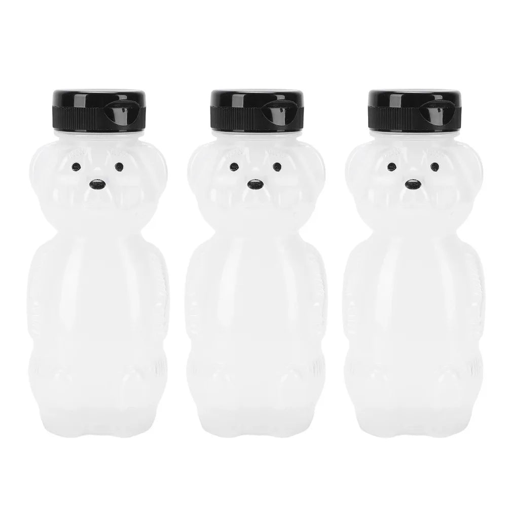 3-Pack Bear Straw Cups 230ml BPA-Free Reusable Drinking Bottles Reusable Straw Cups Richie's 01 <0.25L