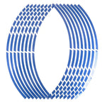 Reflective Wheel Rim Tape Sticker Strips for Motorcycle & Bike Wheel Rim Sticker Richie's blue