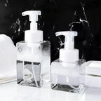 Clear Foam Pump Dispenser Bottles 250ml & 450ml Refillable Foam Pump Dispenser Richie's