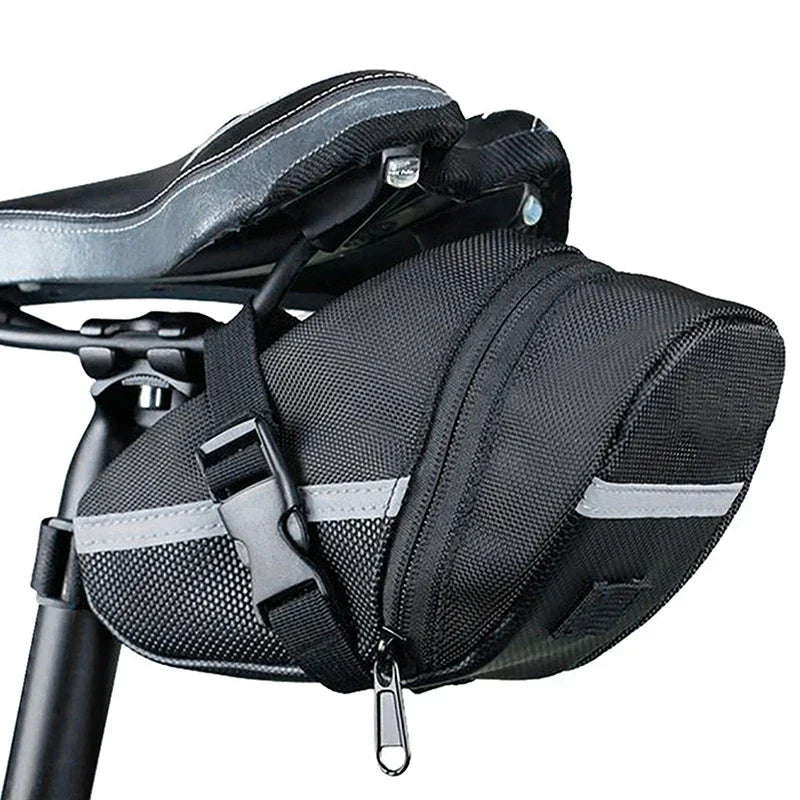 Waterproof Bicycle Saddle Bag – Bike Seat Storage Pouch Bicycle Saddle Bag Richie's black