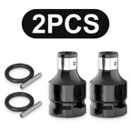 1/2" to 1/4" Hex Socket Adapter Drive Converter – Impact Tool Socket Wrench Adapter Richie's 2 Pcs Standard