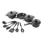 13-Piece Maifanstone Non-Stick Cookware Set – Pots & Pans Non-Stick Cookware Set Richie's Black