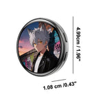 Anime Smart Digital E-Badge Display Pin | GIF Screen Otaku Gift Smart Display Badge Richie's