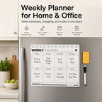Fridge Magnetic Dry Erase Weekly Planner Whiteboard Board Magnetic Whiteboard Planner Richie's