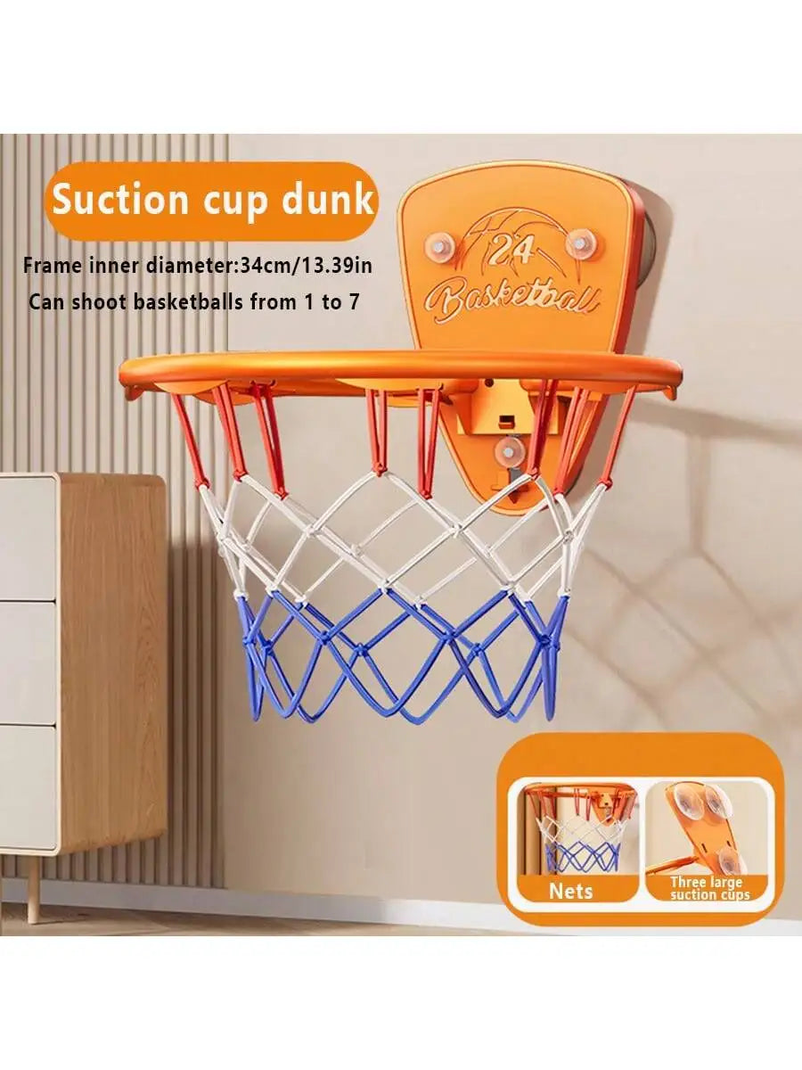Kids Indoor Basketball Stand Set – Punch-Free + Silent Ball Kids Basketball Set Richie's LM805A hoop