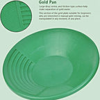 Plastic Gold Panning Pan – Nugget Mining & Prospecting Basin Gold Panning Pan Richie's