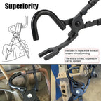Exhaust Hanger Pliers Kit – Rubber Gasket Puller for Auto Repair Exhaust Removal Tool Richie's