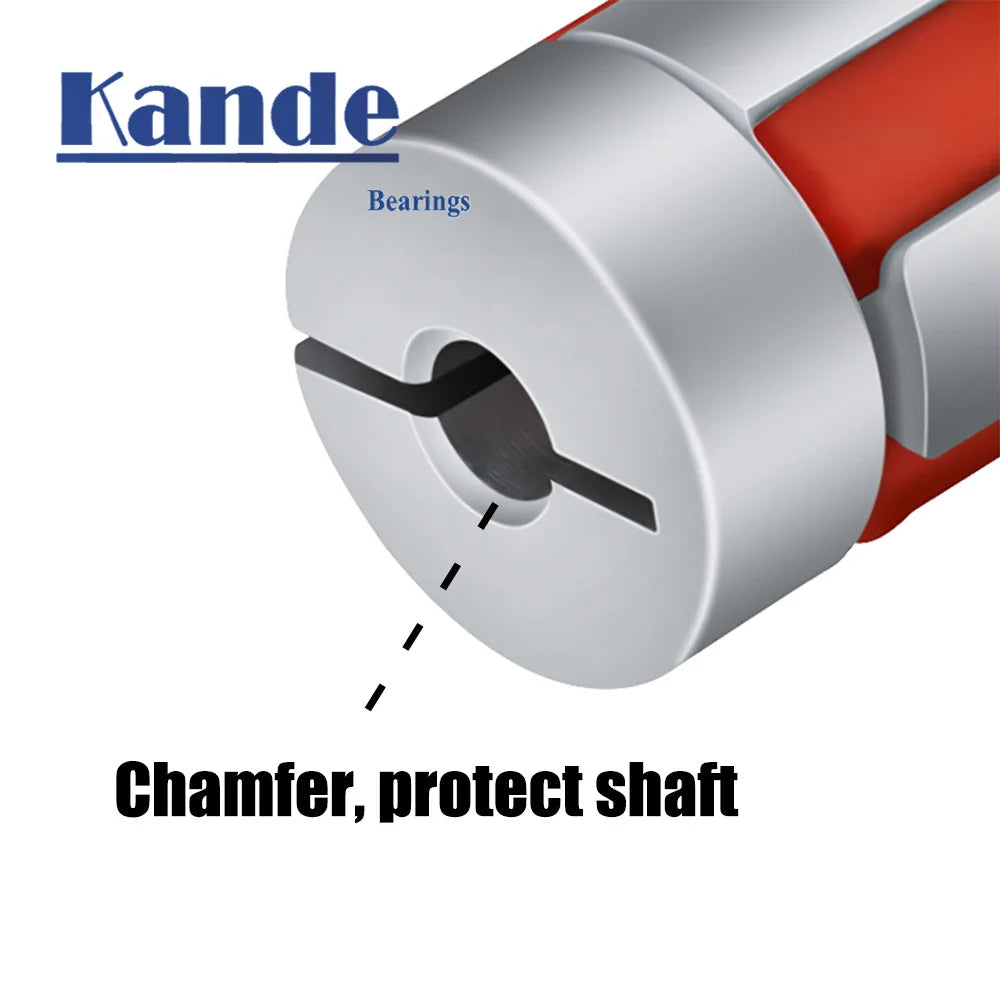 Three Jaw D25L30 Aluminium Flexible Shaft Coupling for CNC Flexible Shaft Coupling Richie's