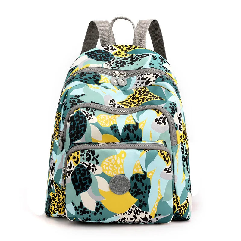 Women's Waterproof Nylon Backpack – Casual Travel School Bag Women's Backpack Richie's style 2 D