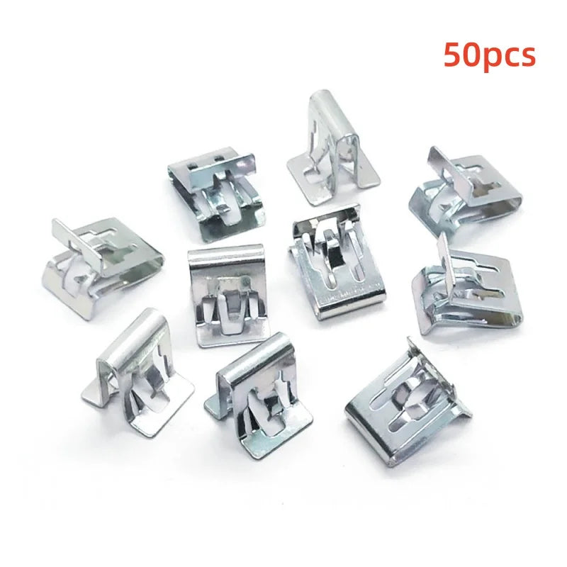 Metal Retainer Clips – Universal Car Dashboard Trim Fasteners Auto Trim Fasteners Richie's 50pcs