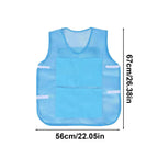 Ice Cooling Vest with Ice Packs – Outdoor Work & Summer Cooling Vest Richie's Blue