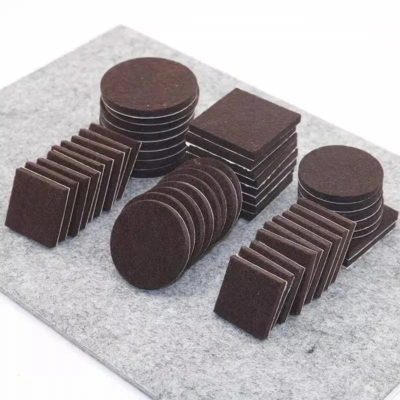 Felt Chair Leg Pads 5mm Self-Adhesive Floor Scratch Protectors Furniture Leg Pads Richie's